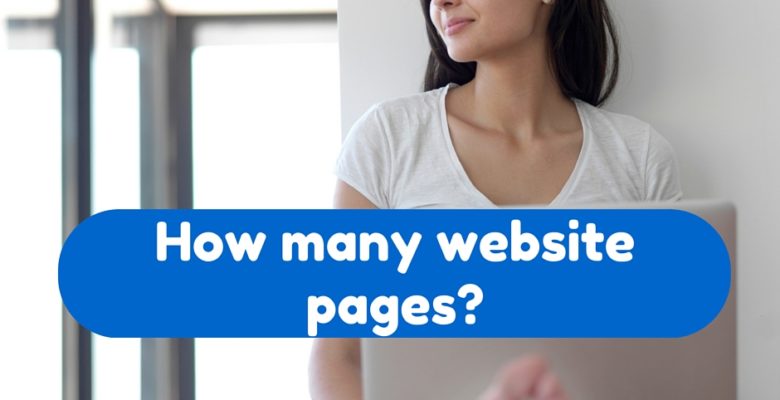 How many website pages
