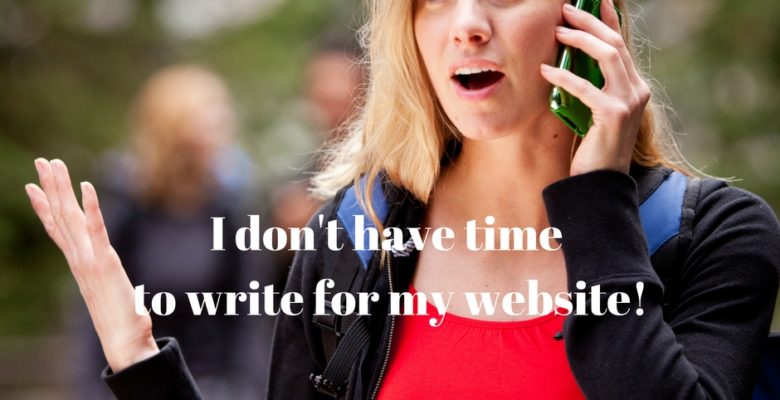 What's SEO Video - the answer to "I don't have time to write for my website."