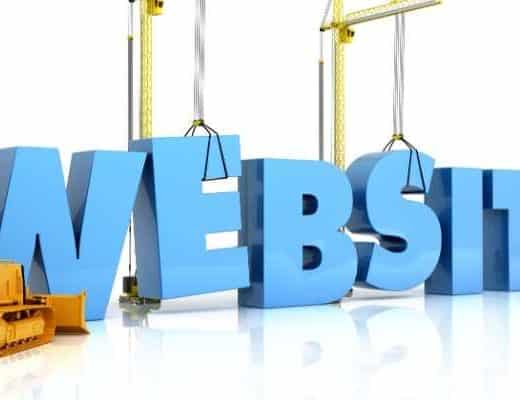 custom website vs template website